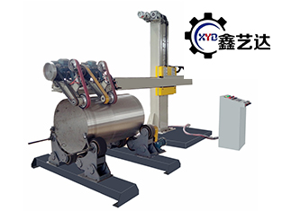 Double heads grinding and buffing machine