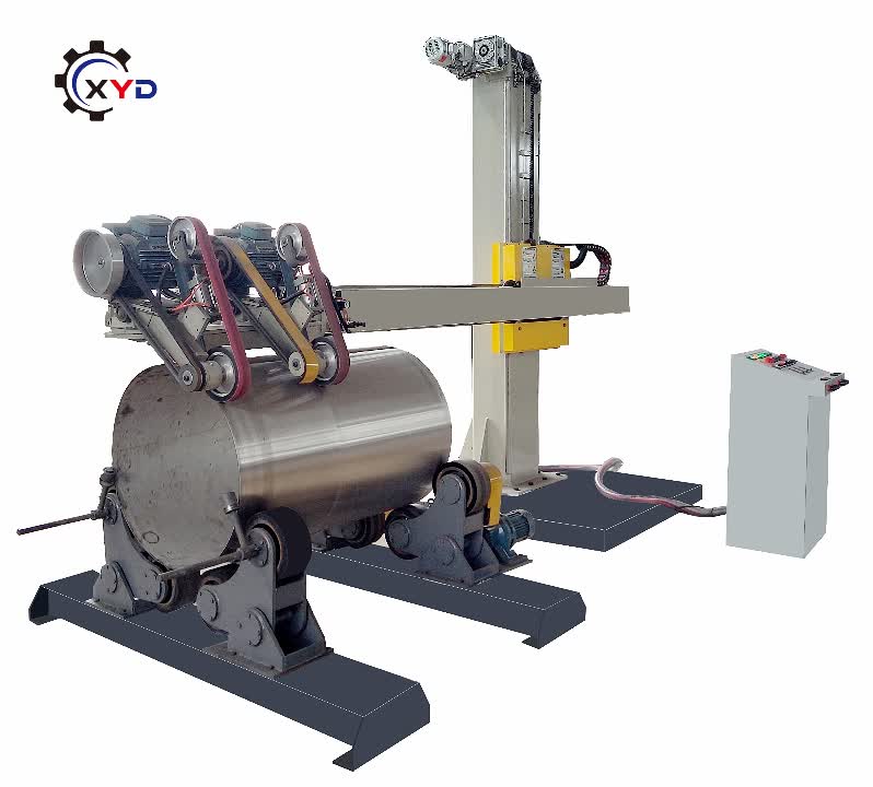 what are the advantages of our tank polishing machine?