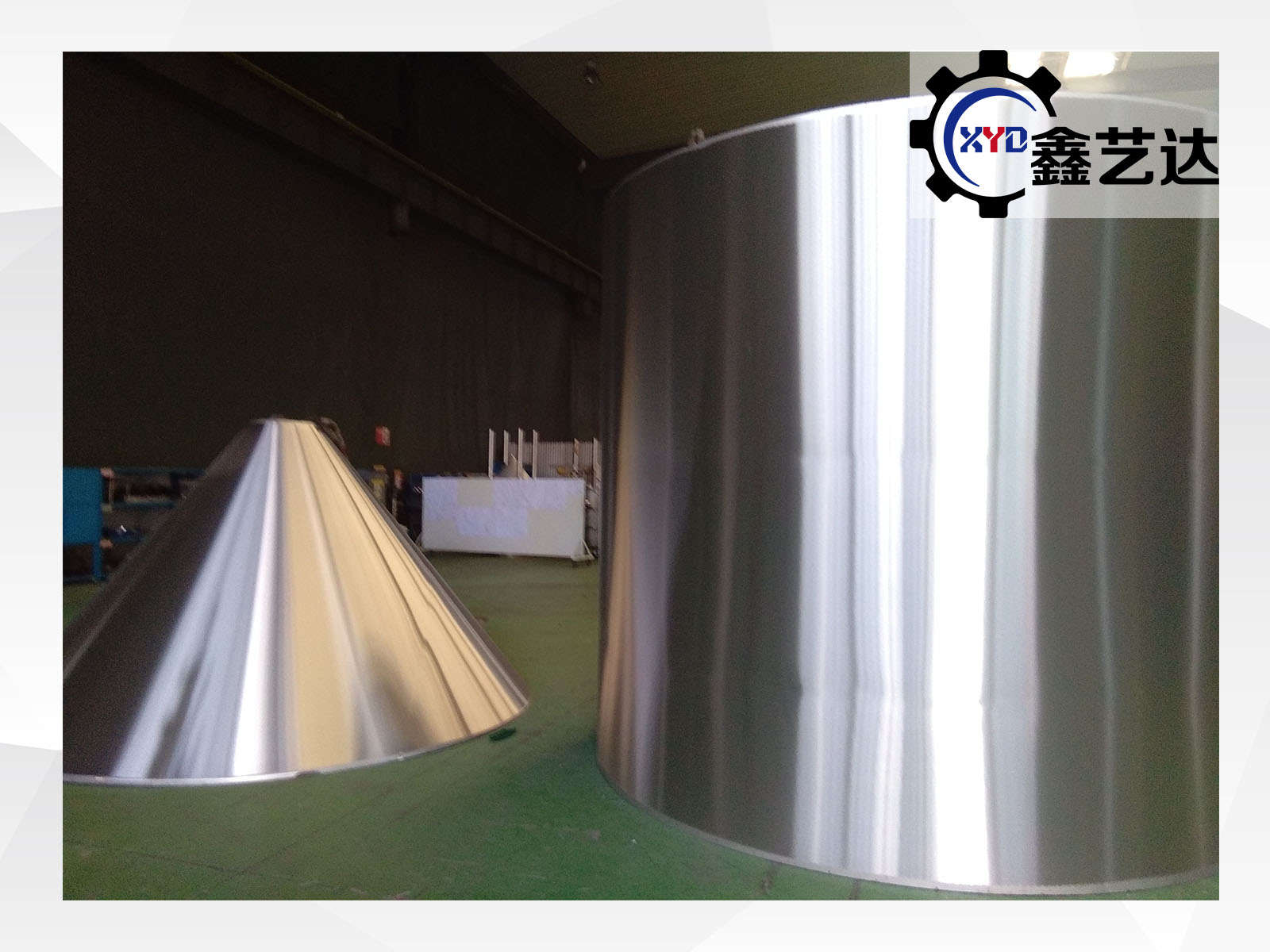 Stainless steel tank polishing, stainless steel cone polishing level comparison table